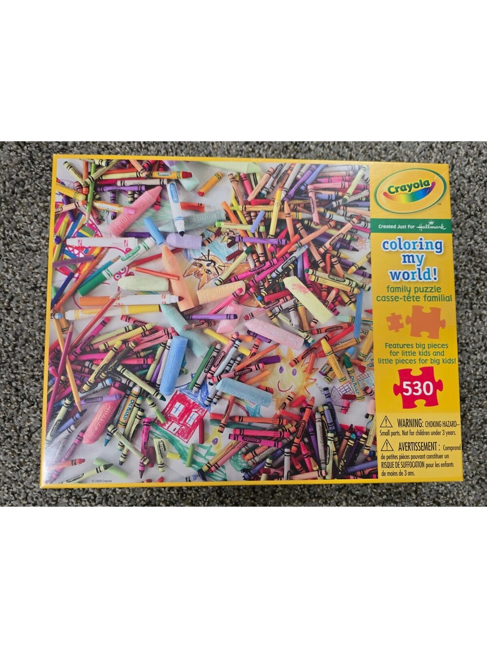 Crayola Coloring My World Family Puzzle 530 Pieces